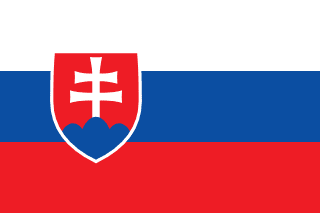 Flagge von Slowakei